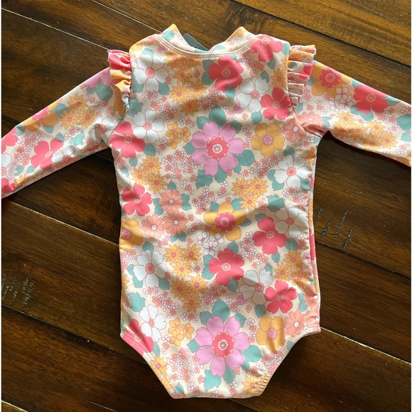 Cotton-on SPF 50 Long Sleeve Baby Swimsuit - Picture 4 of 6